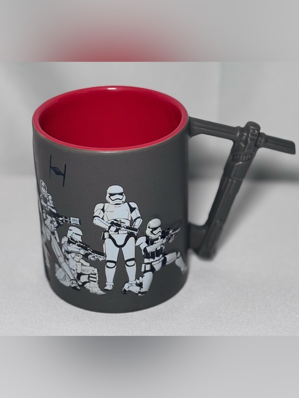 Disney Parks Star Wars The Force Awakens 3D Mug ~ Kylo REN/ Light Saber ~ 20oz